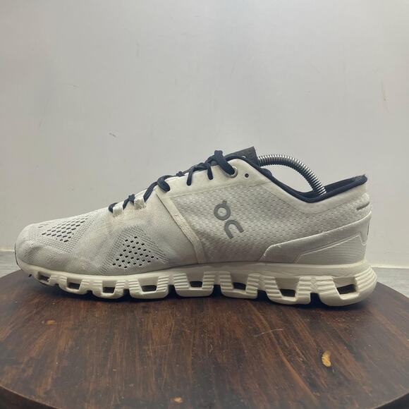 On Cloud X Running Shoes Mens Size 13 White Black Training Sneakers 40.99707 main image 4